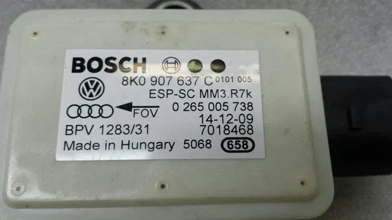 AUDI Q5 8R YAW RATE Sensor 8K0907637C Rotation Rate Sensor