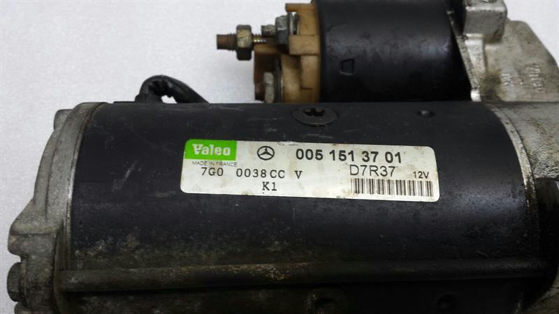 2004 MERCEDES CL600 W215 A0051513701 STARTER MOTOR V12