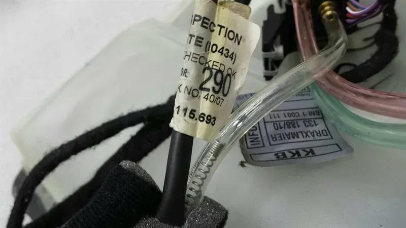 BMW 6 Series E63 seat lumbar 7115693 seat lumbar pump