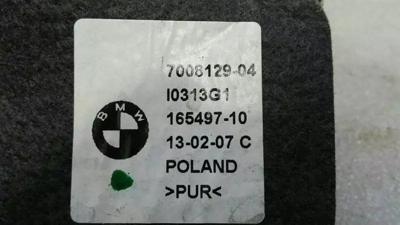 BMW 6 Series E64 front seat lumbar 7008129 front seat lumbar