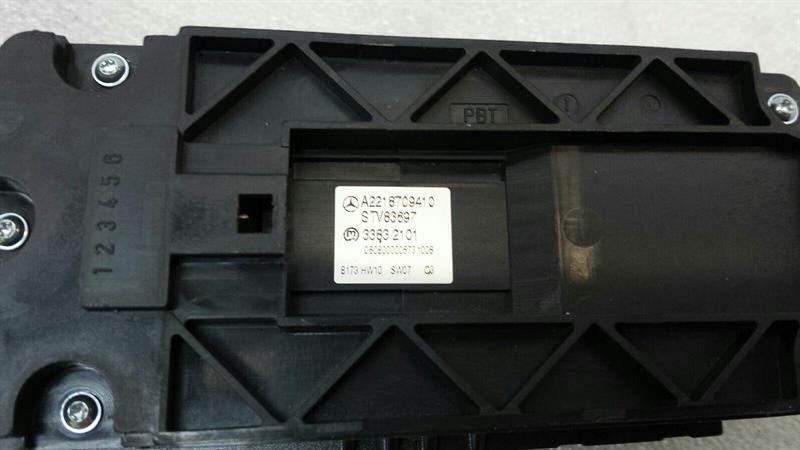 MERCEDES S-class W221 Schalter A2218709410 rear window rollo switch