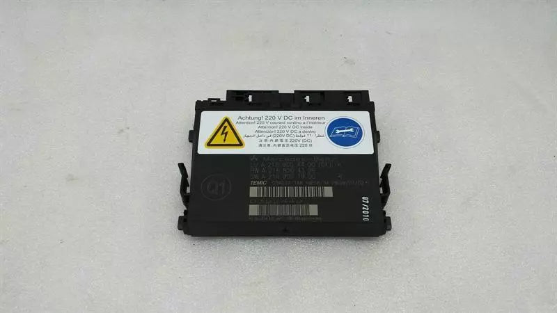 Mercedes CL W216 Dynamic Seat Control Unit A2169004400 Seat Control Module