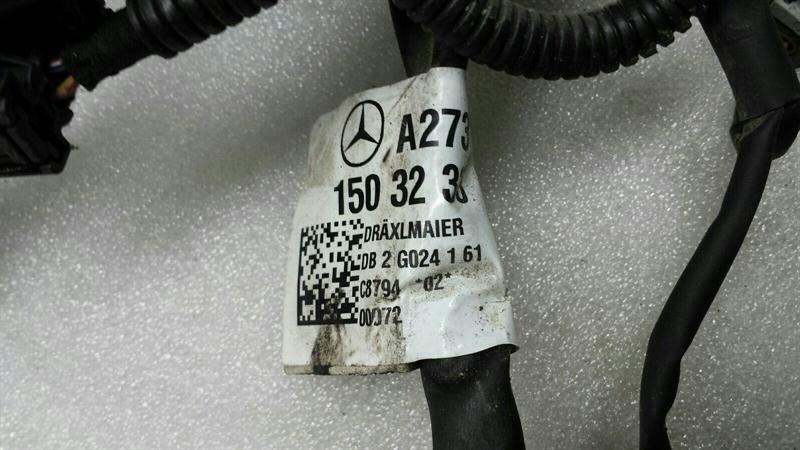 Mercedes CL W216 Engine Wiring Loom A2731503233 Engine Harness M273