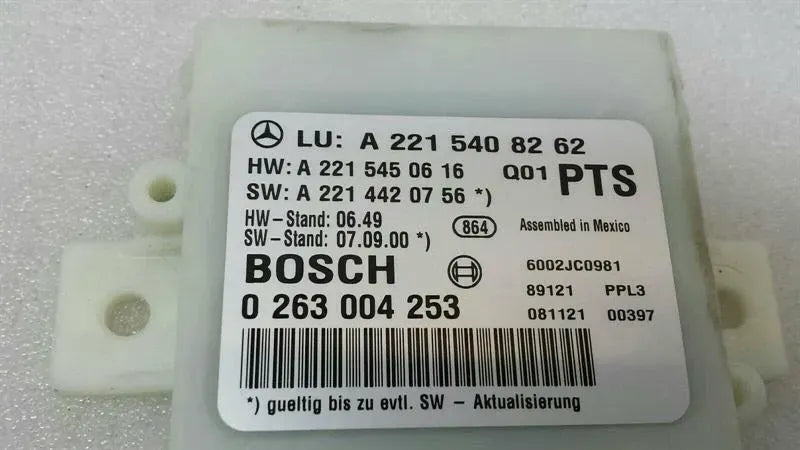 Mercedes CL W216 PDC module A2215408262 PTS control unit parking aid