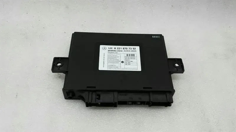 Mercedes CL W216 Keyless Go Module A2218707392 Keyless Go ECU