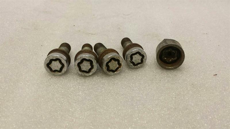 BMW 3 Series E46 M3 Security Wheel Bolt Lock Set Locking Bolt