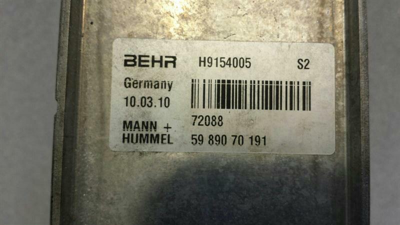 Mercedes CLS W219 Oil Filter Housing A2721800510 Oil Cooler Holder M272 M273 V8 V6