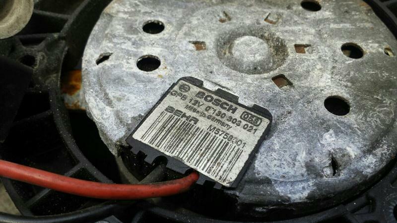 MINI COOPER S R56 radiator fan 2752632 fan electric fan