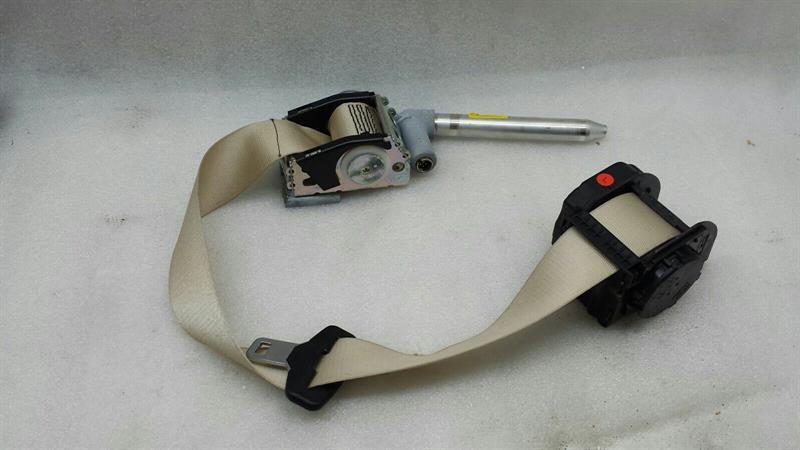 BMW 7 Series E65 E66 seat belt rear left 7025107 rear seat belt beige
