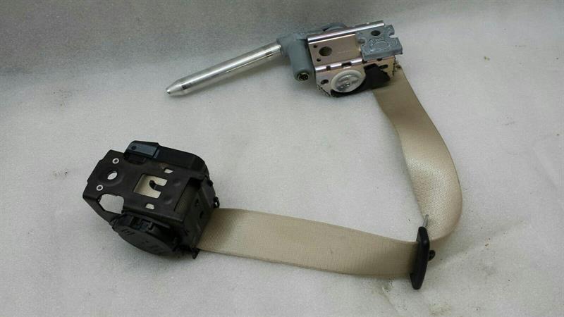 BMW 7 Series E65 E66 seat belt rear left 7025107 rear seat belt beige