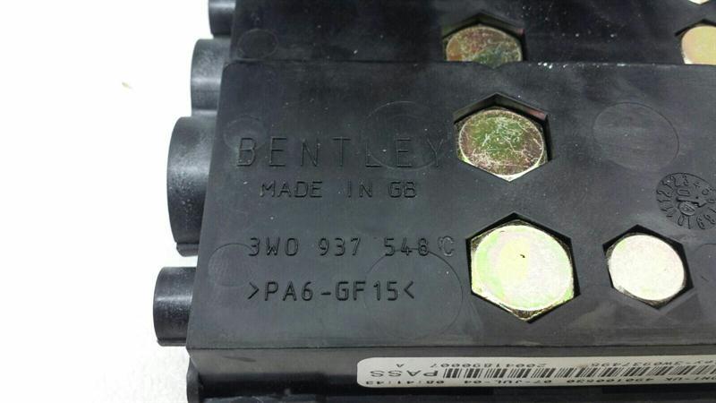 Bentley Continental GT Fuse Box 3W0937548C Fuse Box