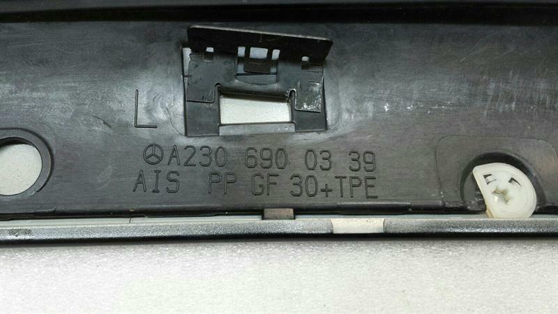 Mercedes SL R230 Left Outer A Post Cover A2306900339 A Pillar Cover Left