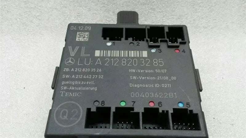 Mercedes GLK X204 door control unit front left A2128203285 FLH door module