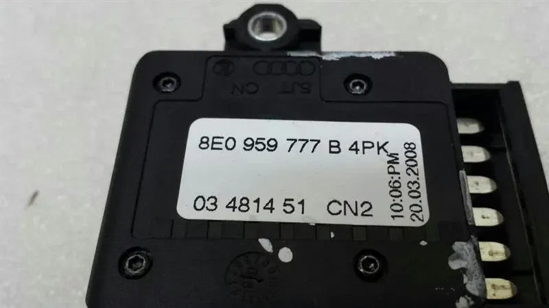 Audi S5 8T seat adjustment switch 8E0959777B switch seat adjustment