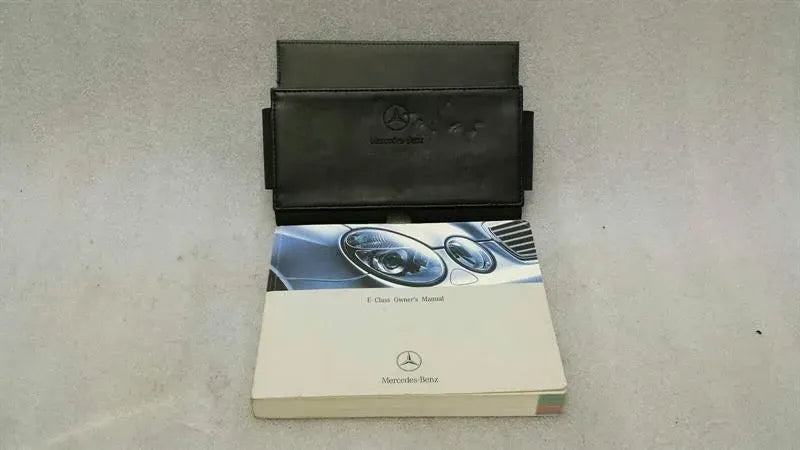 Mercedes E Class W211 Manual Service Booklet Car Maintenance Manual