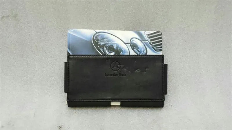Mercedes E Class W211 Manual Service Booklet Car Maintenance Manual