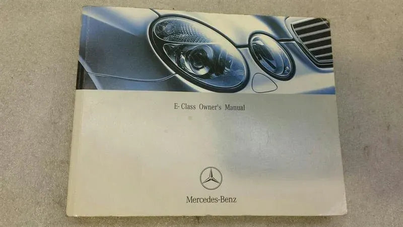 Mercedes E Class W211 Manual Service Booklet Car Maintenance Manual
