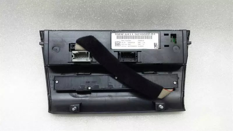 2010 BMW 1 Series E87 E81 Car Climate Control Control Unit Climate Change 9216022