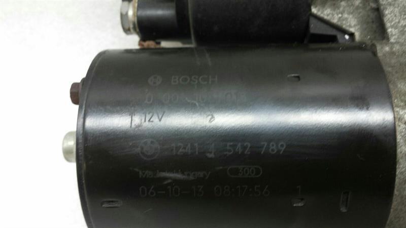Mini Cooper S R53 Starter 12414542789 Starter Motor 1.6 Supercharger