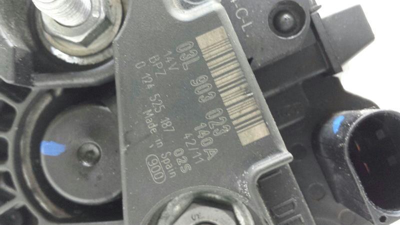2011 Audi A4 8K 2006-2012 Alternator 13L903023 Alternator
