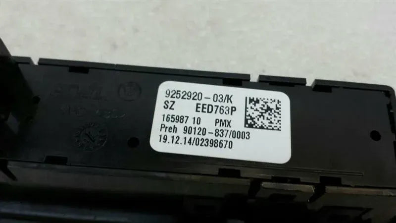 BMW 1 Series F21 F20 Sport Switch 9252920 Sport Switch
