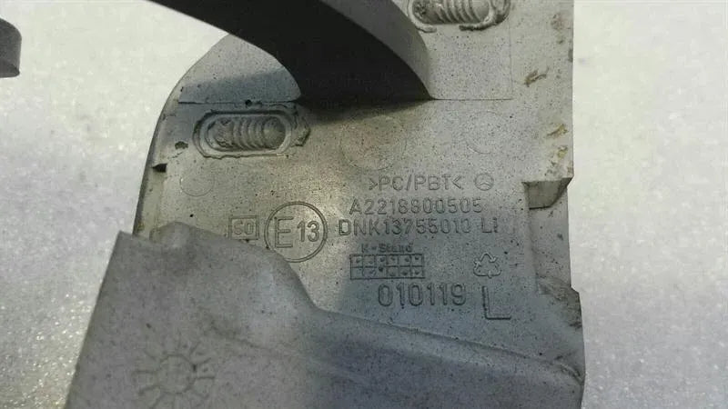 Mercedes S-Class W221 Left Headlamp Washer Cover A2218800505 Trim