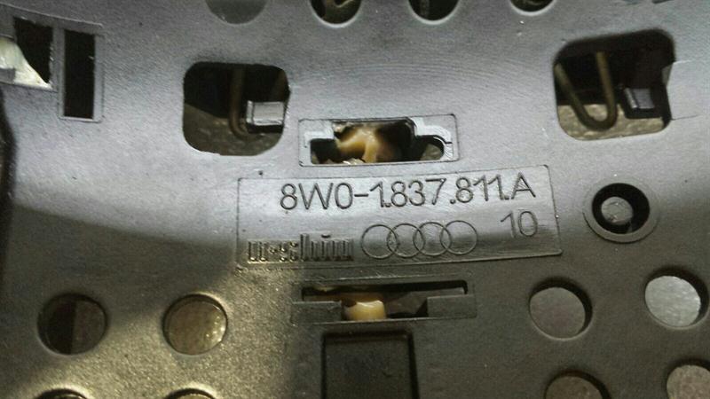 Audi A4 8W Rear Left Door Handle 8W01837811A Door Handle Rear Left