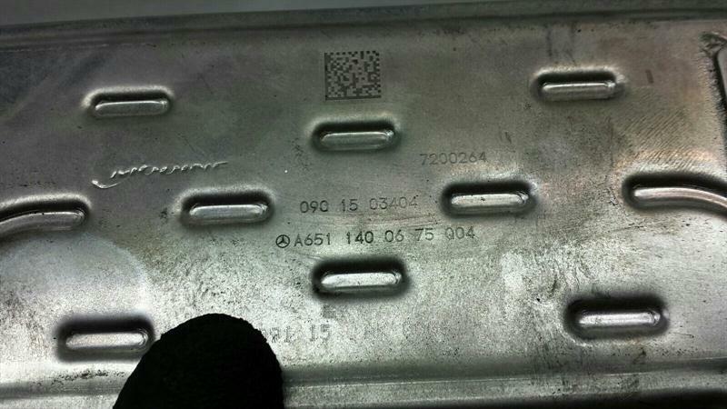 Mercedes E Class W207 EGR Cooler A6511400675 EGR Exhaust Gas Recirculation
