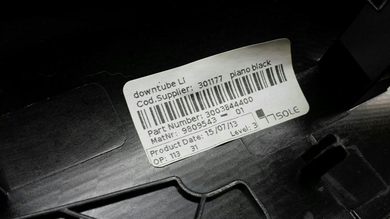 Mini Countryman R60 rear left door trim 9809541 door strip rear left