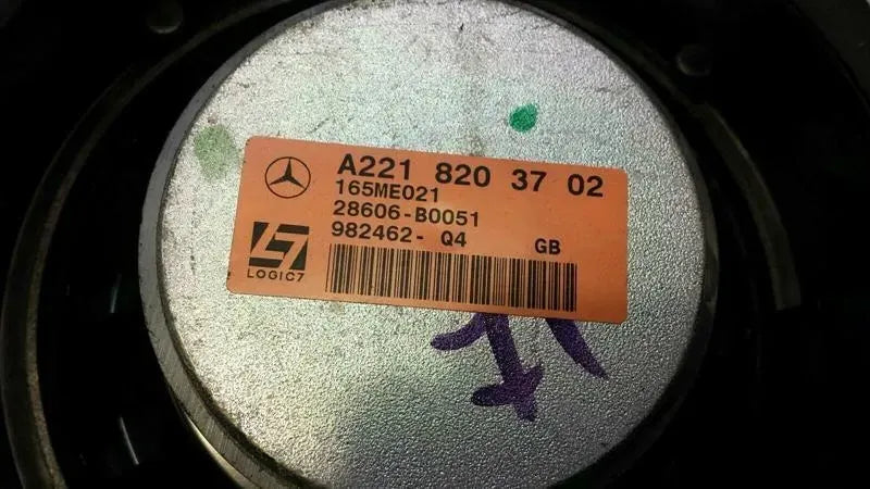 Mercedes S-Class W221 Speaker A2218203702 Speaker Faulty Logic7 L7 HK