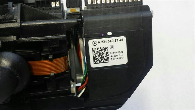 Mercedes W221 wiper stalks A2215403745 indicator switch steering column switch