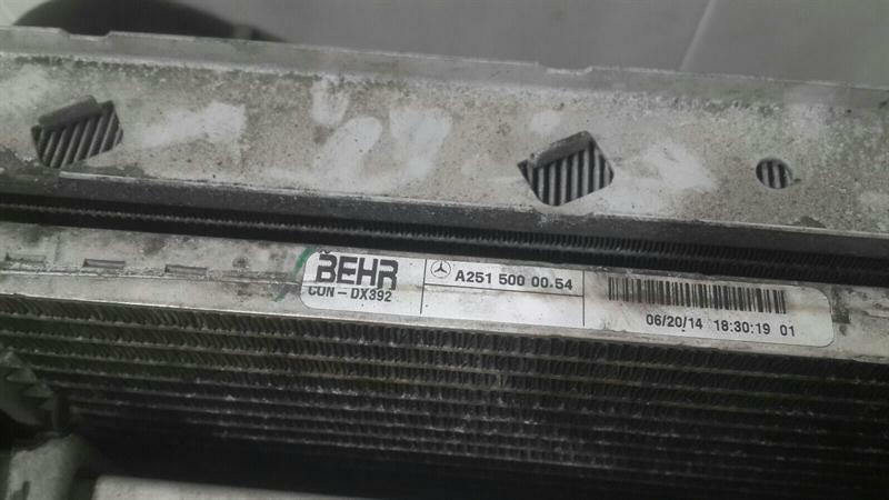 Mercedes R Class W251 diesel radiator pack A2515000703 radiator package R350 R300 CDI