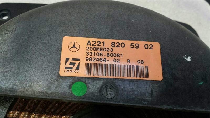 Mercedes S-Class W221 Front Right Door Speaker A2218205902 Loudspeaker Front RE