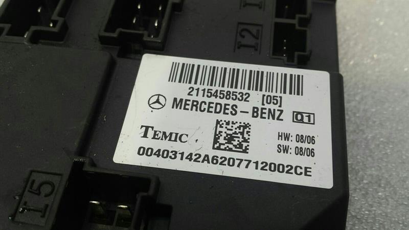 Mercedes E Class W211 BCM control unit A2115458532 body control module