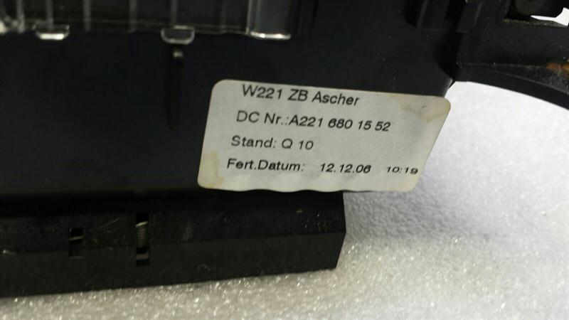 Mercedes S-Class W221 Ashtray A2216801552 Ashtray Buckskin