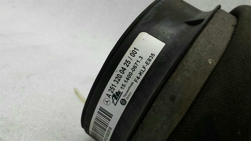 Mercedes R Class W251 Airmatic Unit Rear A2513200025 Air Bag Air Spring Right