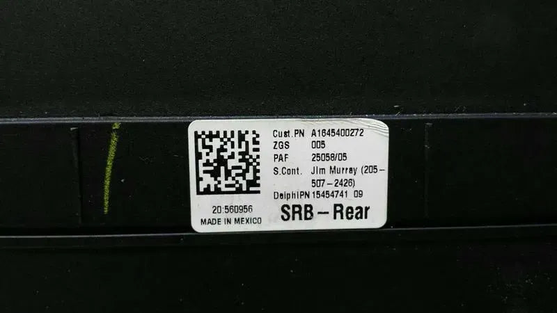Mercedes R Class W251 Fuse Box A1645400272 Fuse Box