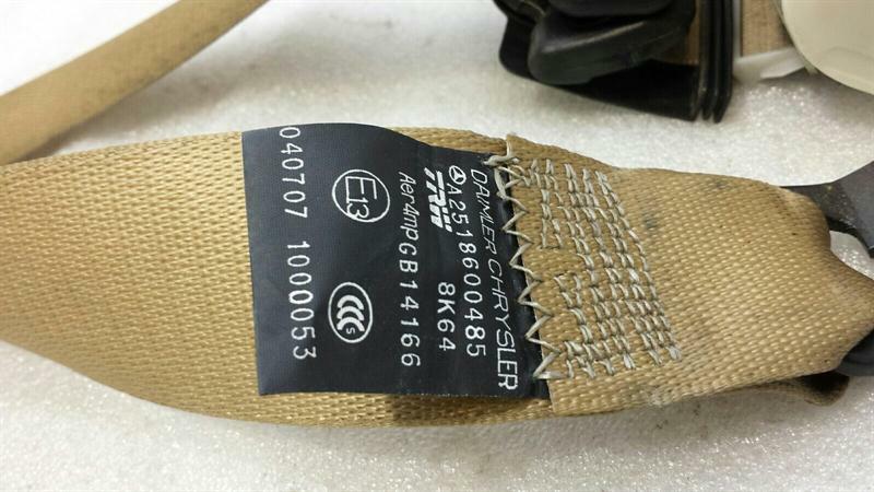 Mercedes R Class W251 2d Row Seatbelt A2518600485 Seat Belt Hinten Right