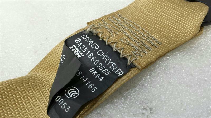 Mercedes R Class W251 3rd Row Left Seatbelt A2518600585 Seat Belt