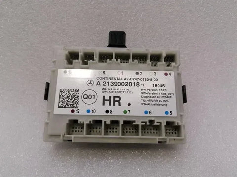 Mercedes S-Class W222 Rear Right Door Module A2139002018 Door Control Unit Rear