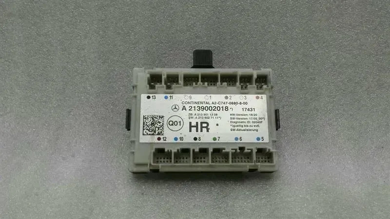 Mercedes S-Class W222 Rear Right Door Module A2139002018 Door Control Unit Rear
