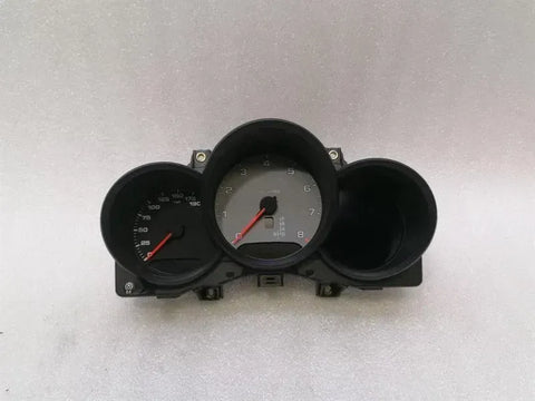 Porsche Cayman 718 Instrument Cluster 982920950N MPH Rhodium Silver Speedometer