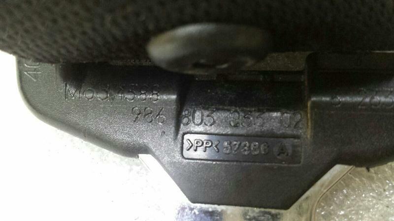 Porsche Boxster 986 front seatbelt set 98680303402 seat belt front belt