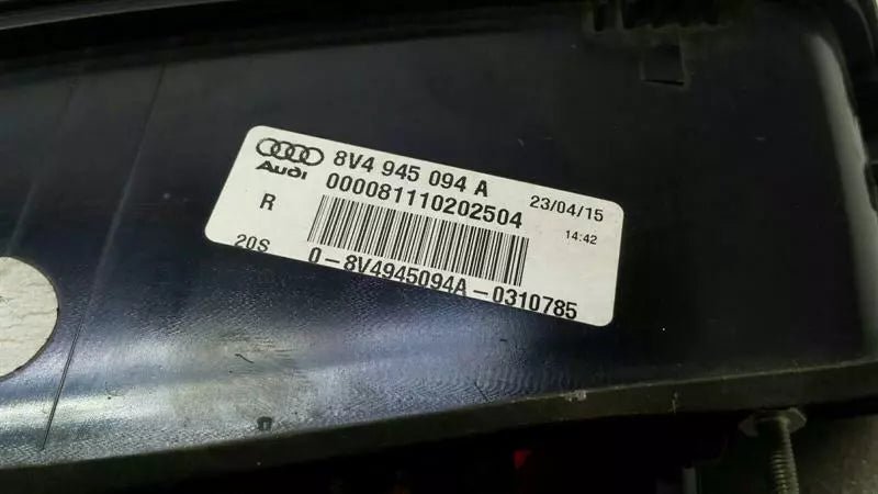 Audi RS3 8V Right Rear Light 8V4945094A Rear Right LED A3 S3