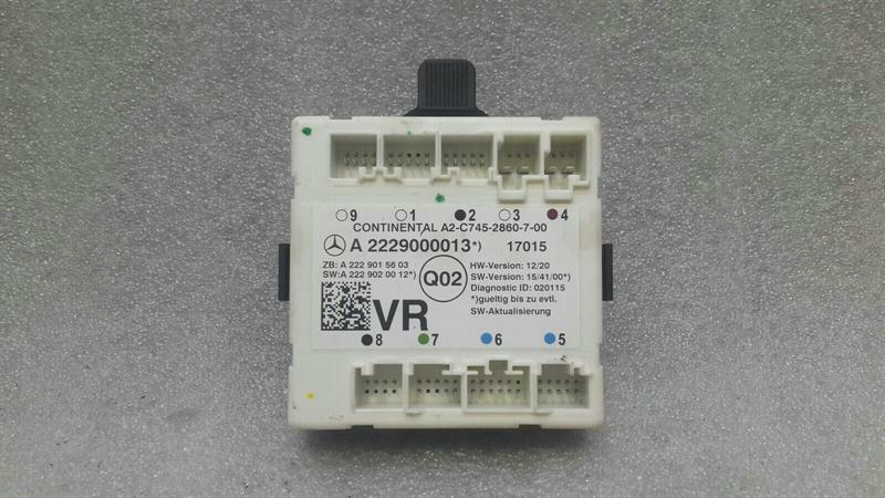 Mercedes C W205 front right door module A2229000013 door control unit front right