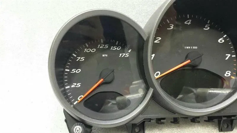 Porsche Boxster 987 Instrument Cluster 98764110710 Speedometer MPH Manual