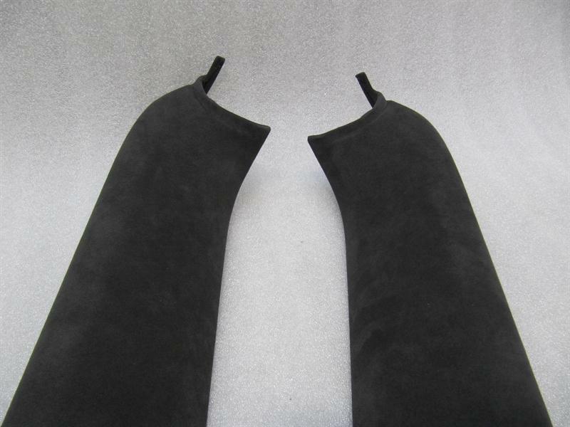 PORSCHE BOXSTER 987 ALCANTARA A-POST COVER SET 98755518103 EXCLUSIVE PILLAR SET