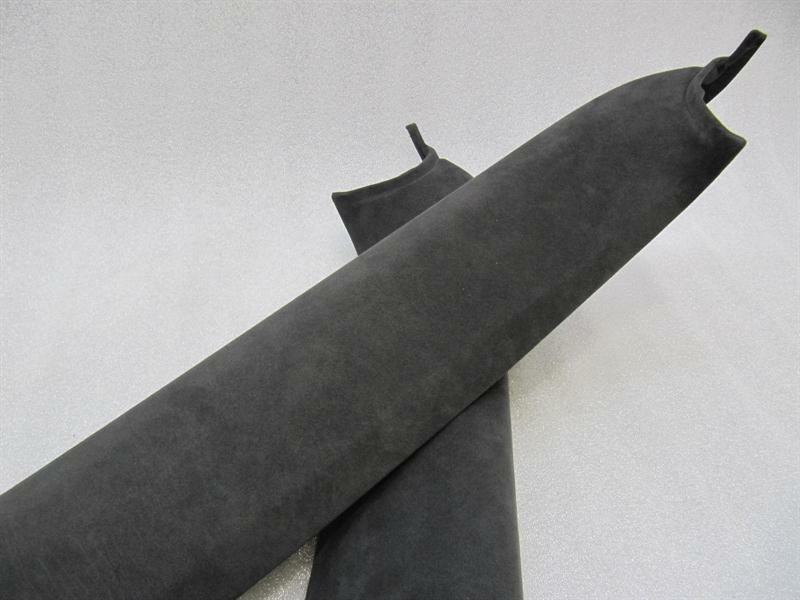 PORSCHE BOXSTER 987 ALCANTARA A-POST COVER SET 98755518103 EXCLUSIVE PILLAR SET