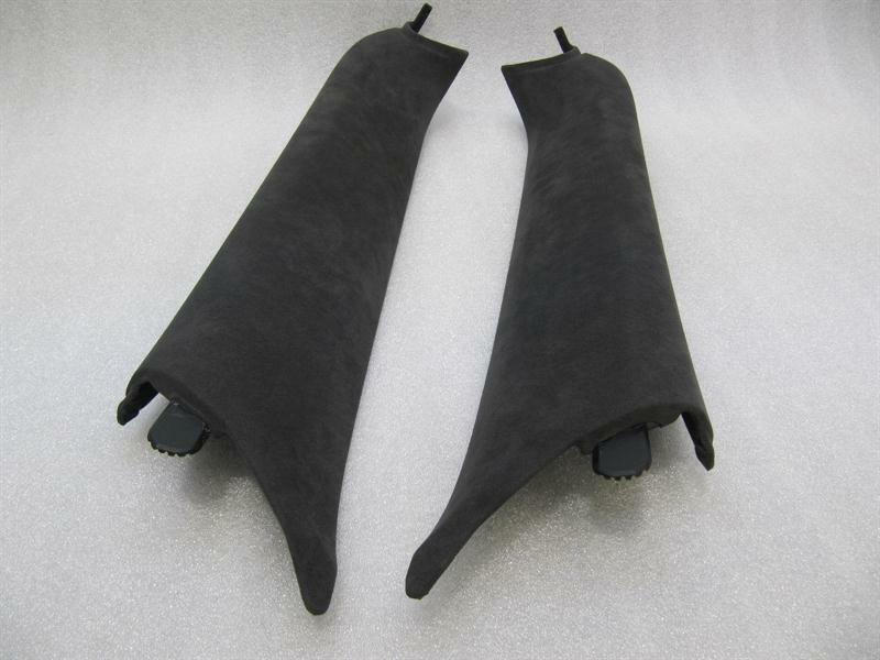 PORSCHE BOXSTER 987 ALCANTARA A-POST COVER SET 98755518103 EXCLUSIVE PILLAR SET