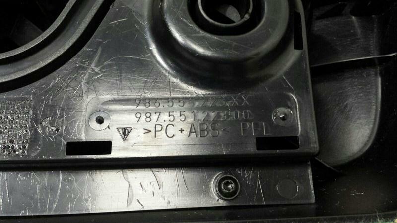 Porsche Boxster 987 Luggage Compartment Cover 98755103903 Trunk Trunk Trim